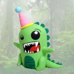 3D Monster Dinosaur Fondant Cake