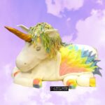 Unicorn Rainbow Wings [3D Fondant Cake]