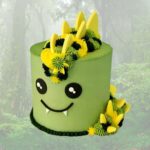 Cute Dinosaur Cake