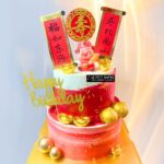 2 Tier - Longevity Fortune Cake