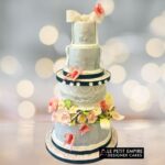 4 Tier - Butterfly Garden Fondant Cake