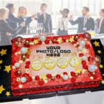 To Greater Heights Design [Corporate Event Photo Company Logo Cake]