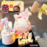 Bunny Castle Combo [CAKE + CHOCOLATE PINATA]