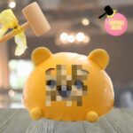 Chocolate Pinata – Yellow Bear Surprise Dome