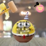 Chocolate Pinata – Yellow Sponge Surprise Ball