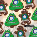 Customised Logo Christmas Cookie