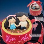 🟢 HOLD HANDS Globe Bucket Cake Gift Box 牵手 抱抱桶蛋糕礼盒