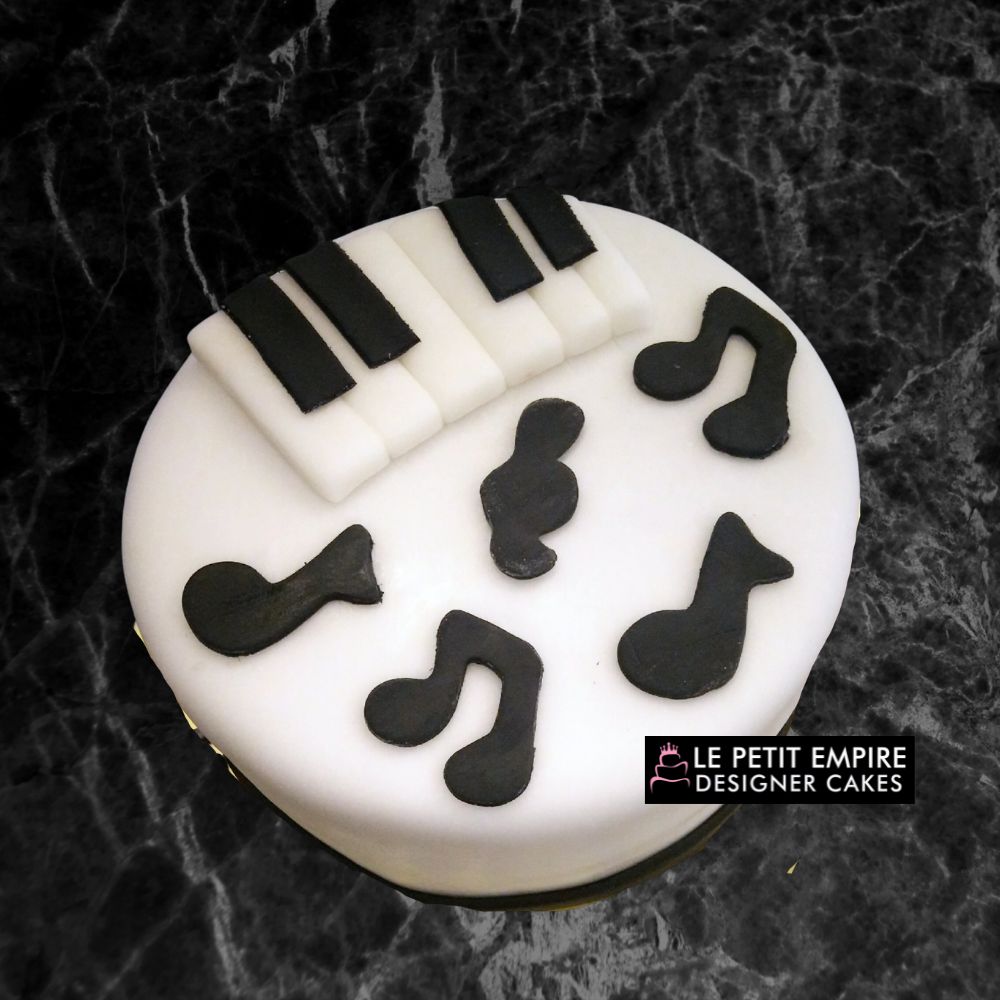 Music Notes Cake Music Notes Cake - Image 1