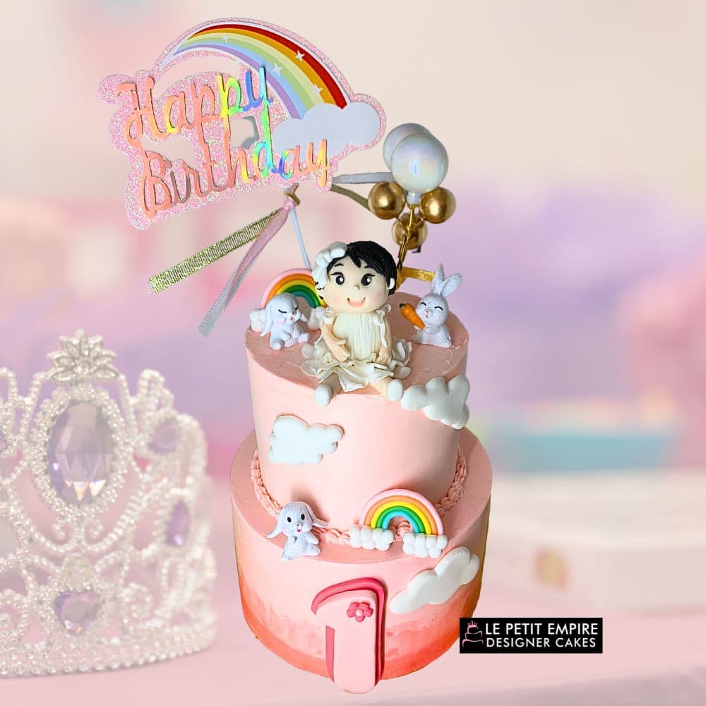 Pink Rainbow Birthday Pink Rainbow Birthday - Image 1