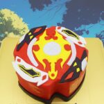 Spinning Top Toy Blade Fondant Cake