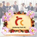 Sugar Art Orchid Flower 2 and Fresh Fruits Design [Corporate Event Photo Company Logo Cake] - Image 2