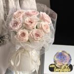 #FB1 Pearl Soap Rose Bouquet 珍珠玫瑰香皂花