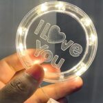I Love You - LED Warm Lights Topper 蛋糕装饰暖灯