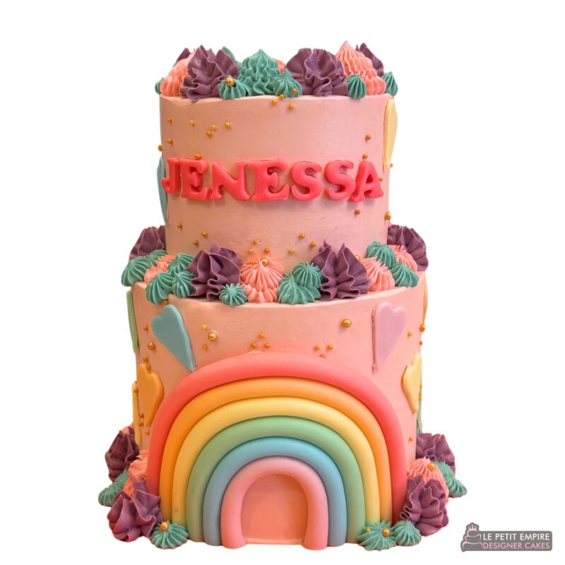 pastel rainbow cake singapore